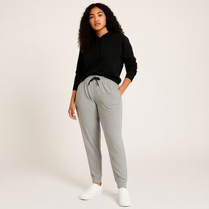 Mitre XL Gray Boyfriend Pants High Rise Casual NWT